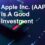 Apple Inc. (AAPL) is A Good Investment